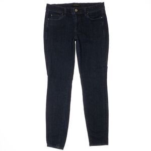 Ann Taylor Jeans Womens Size 4 Modern Fit Blue Super Skinny Denim Measures 29x27